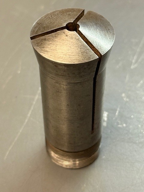 7/32" Round 5C Collet w/Internal Threads