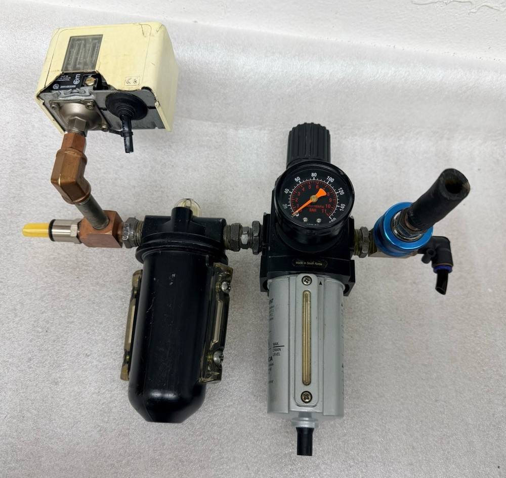 Compressed air filter, regulator and lubricator, model PN#ARL-25