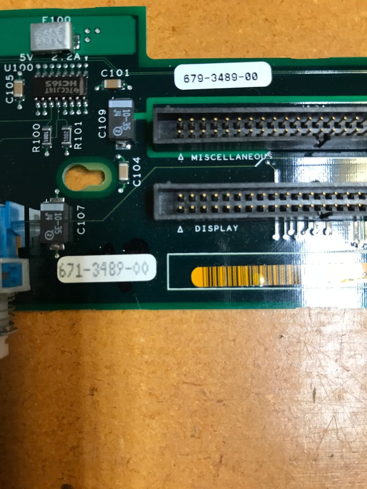TLA-704 Front panel interface module - working system part-out
