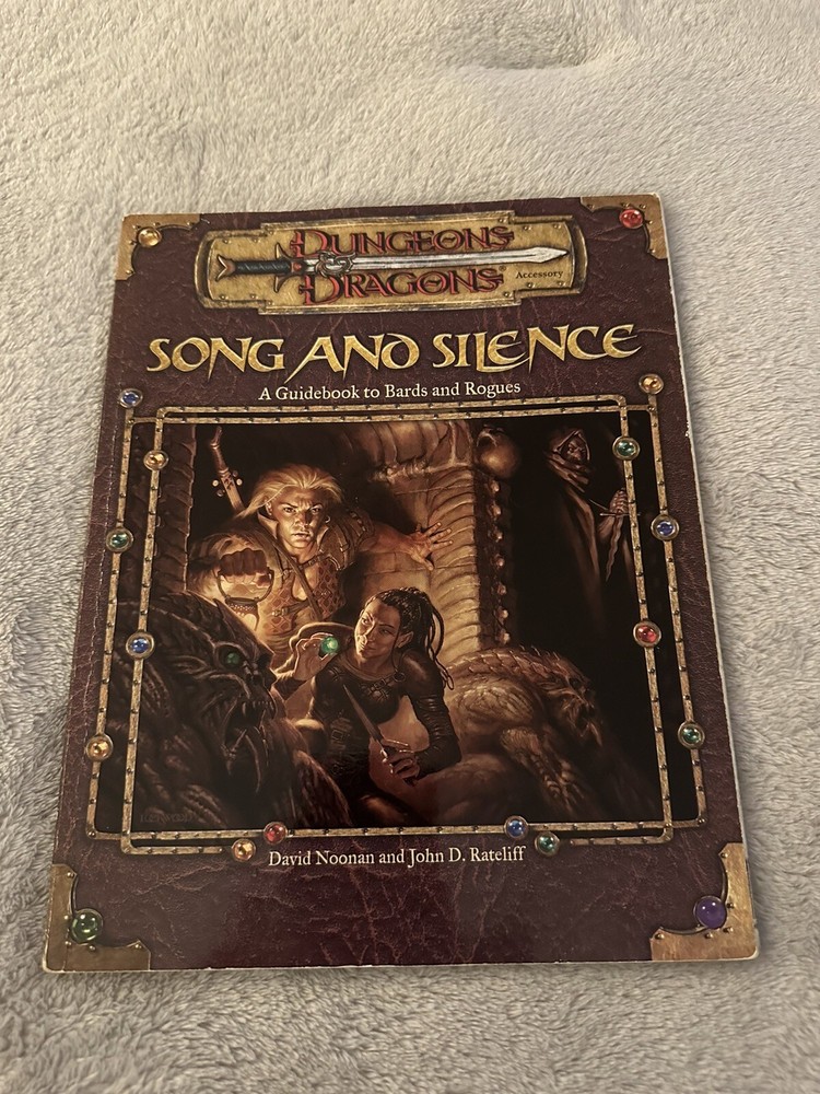 Song And Silence Bards Rogues Dungeons & Dragons D20