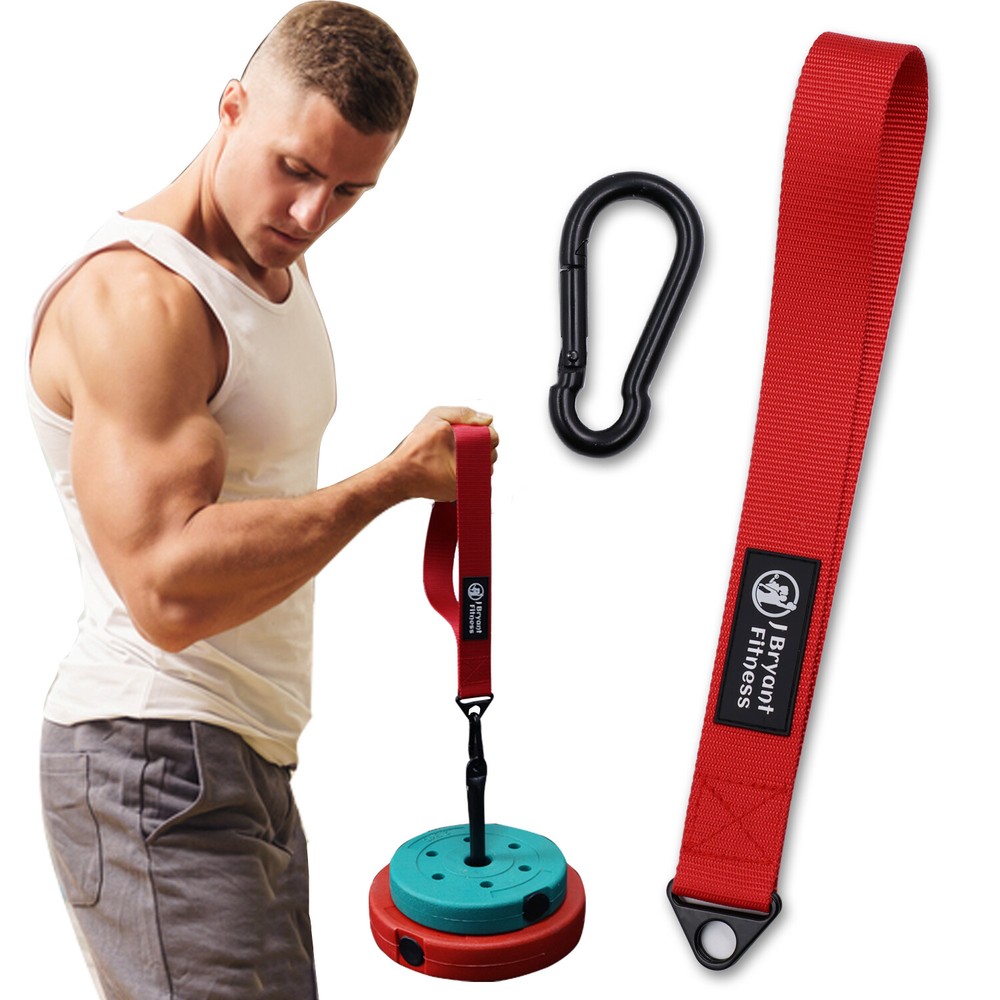 Arm Wrestling Training Strap Belt Red Heavy duty Strap Forearm Exerciser