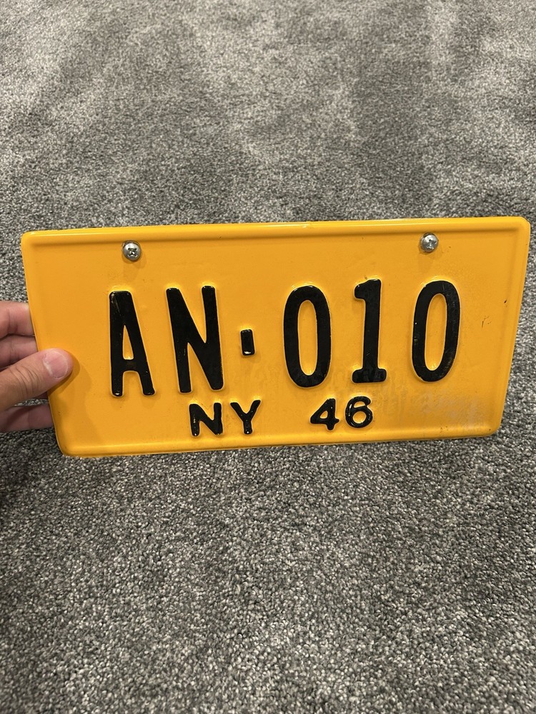 Marvel’s Agent Carter Screen Used License Plate