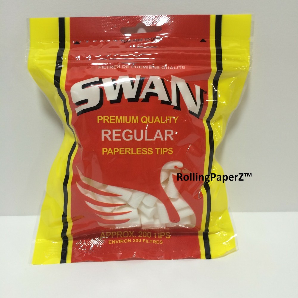SWAN REGULAR Paperless Filter Tips ONE BAG Approx. 200 Count