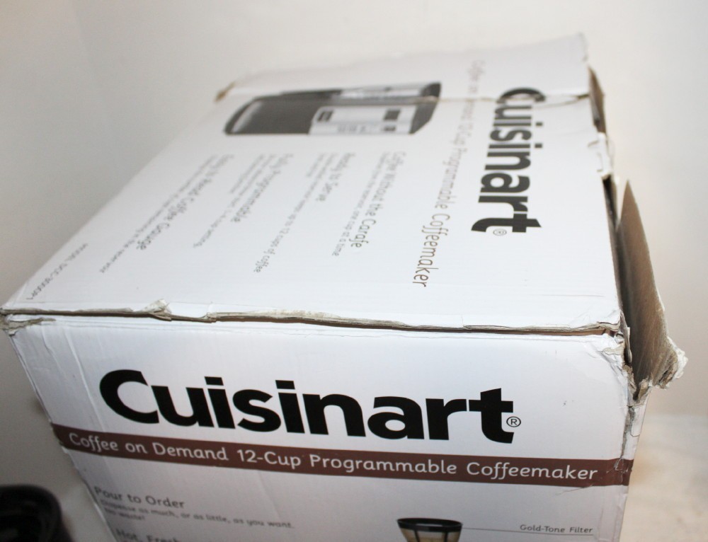 Cuisinart DCC-3000P1 Programmable 12 Cup Coffeemaker in Box + Extras ~ Working