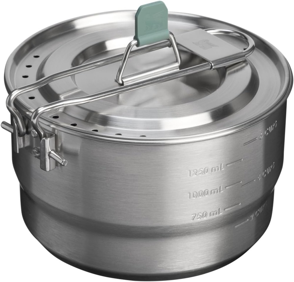 Wildfare Go Nesting Kettle Cookset 1.0 L SS Shale