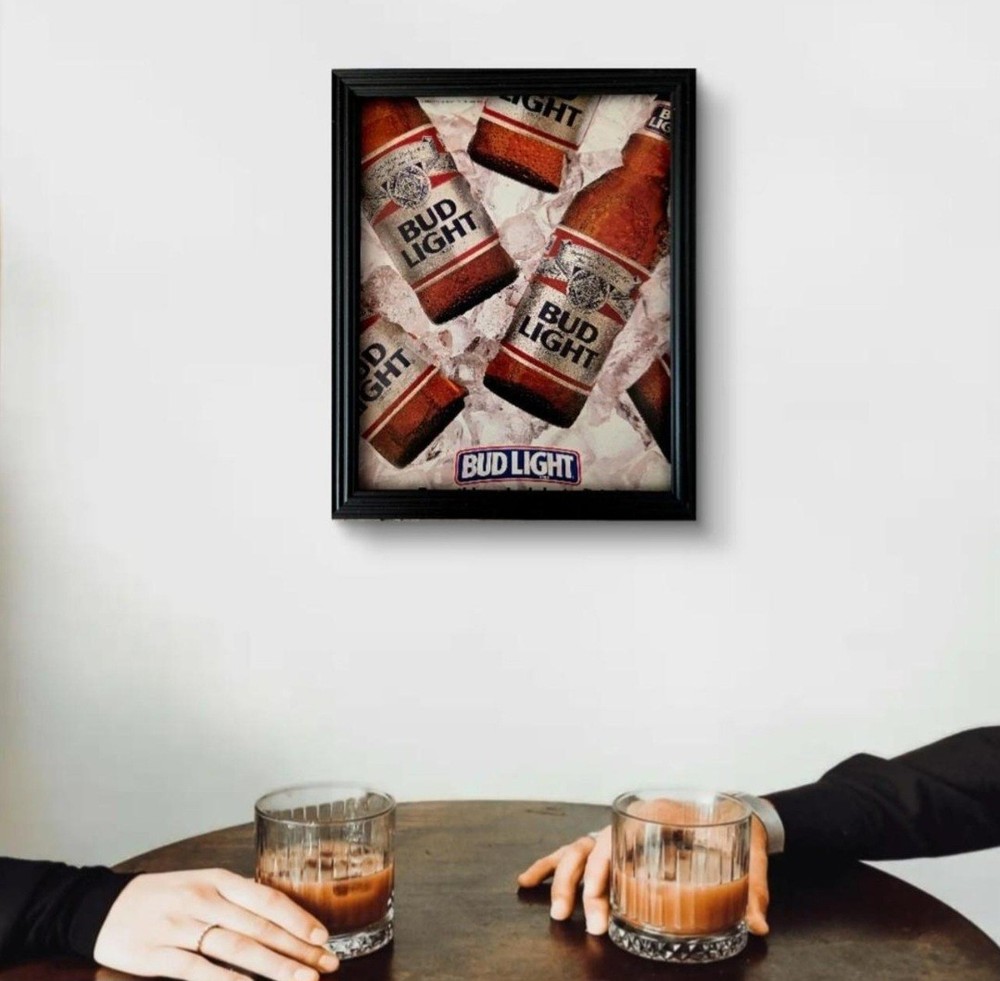 1989 Budweiser Beer Everything Else... Framed 8x10 ORIGINAL Advertisement