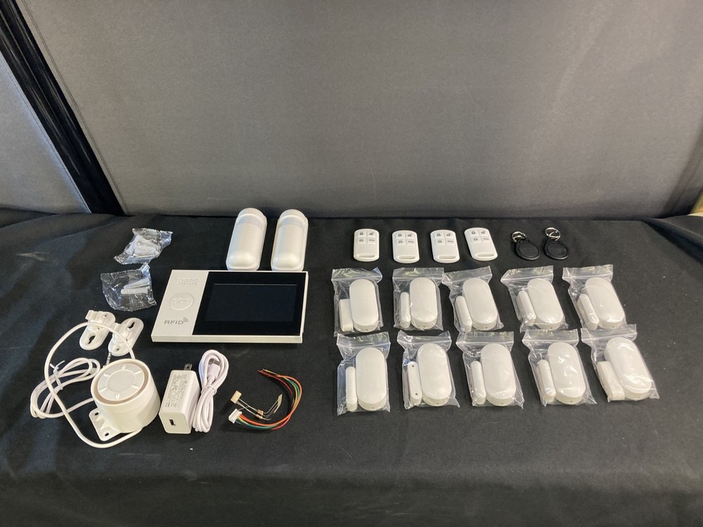 Wireless Smart Home Security Alarm System with RFID