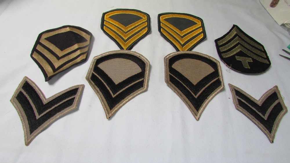 Original Vietman US Army EG Staff Sergent Class A Uniform Patch