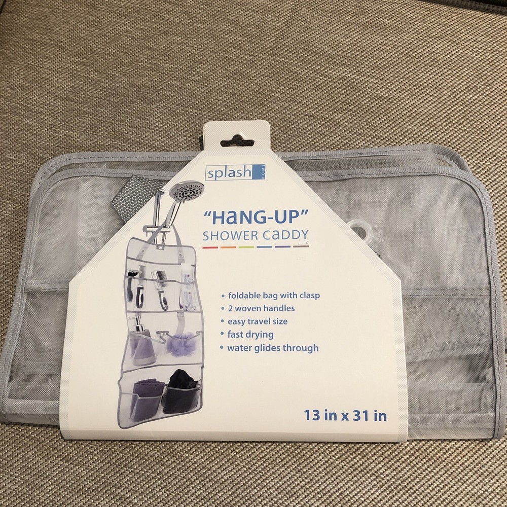 Splash "Hang-Up" Shower Caddy ~ Mesh ~ New