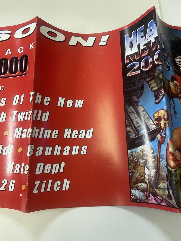 Heavy Metal 2000 Promo Poster / Banner