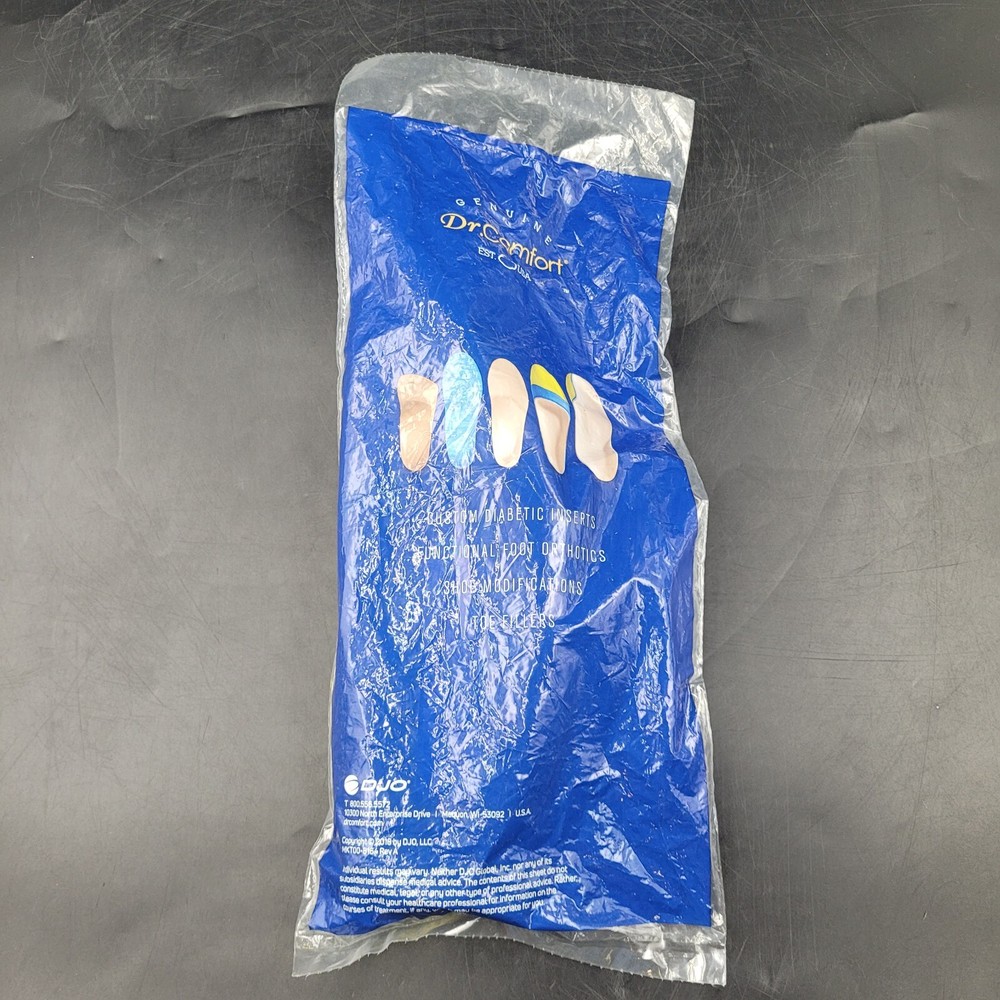 Dr. Comfort Laboratory Custom Diabetic Shoe Inserts A5514 Special Accomm New