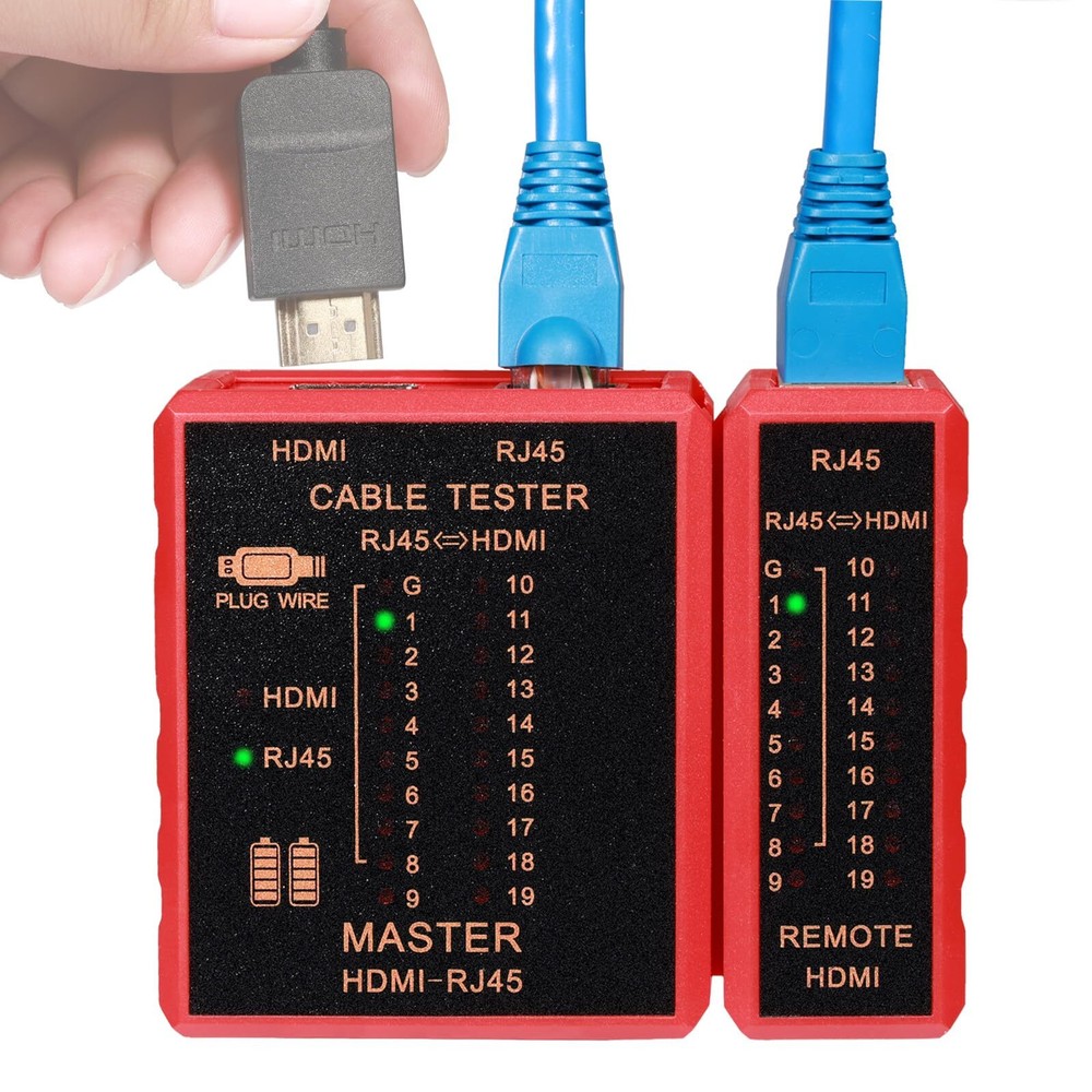 Hdmi Tester Portable High Definition Network Cable Tester Checker