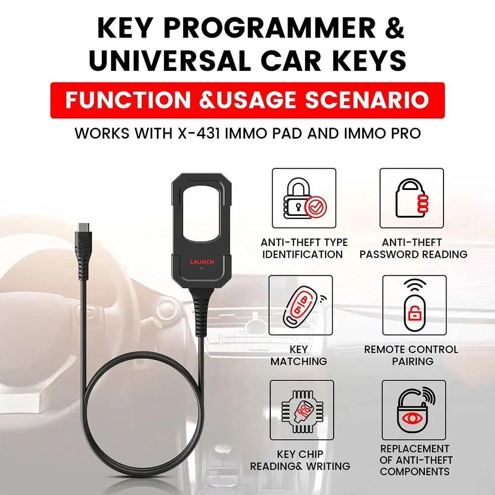 X431 Key Programmer Remote Maker with Super Chip 4pcs Universal Remote Smart Key