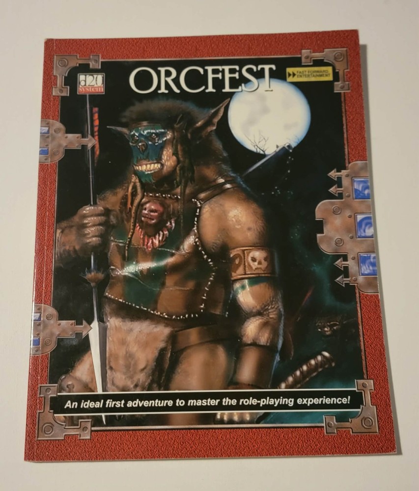 D&D Orcfest d20 Dungeons and Dragons Adventure Book