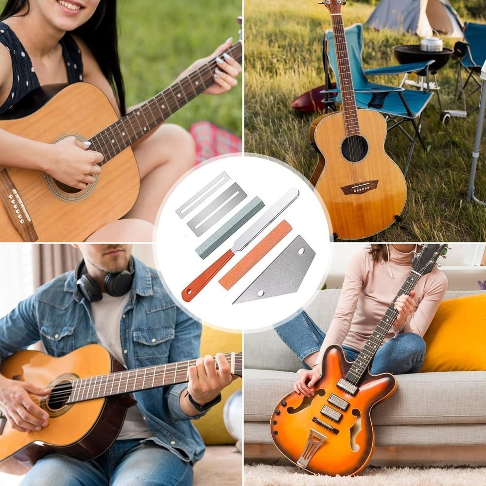 Complete Luthier Toolkit: Includes Fret Crowning File & Guards for Guitar