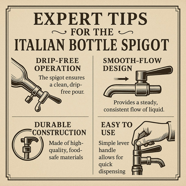 LD Carlson Italian Bottle Spigot