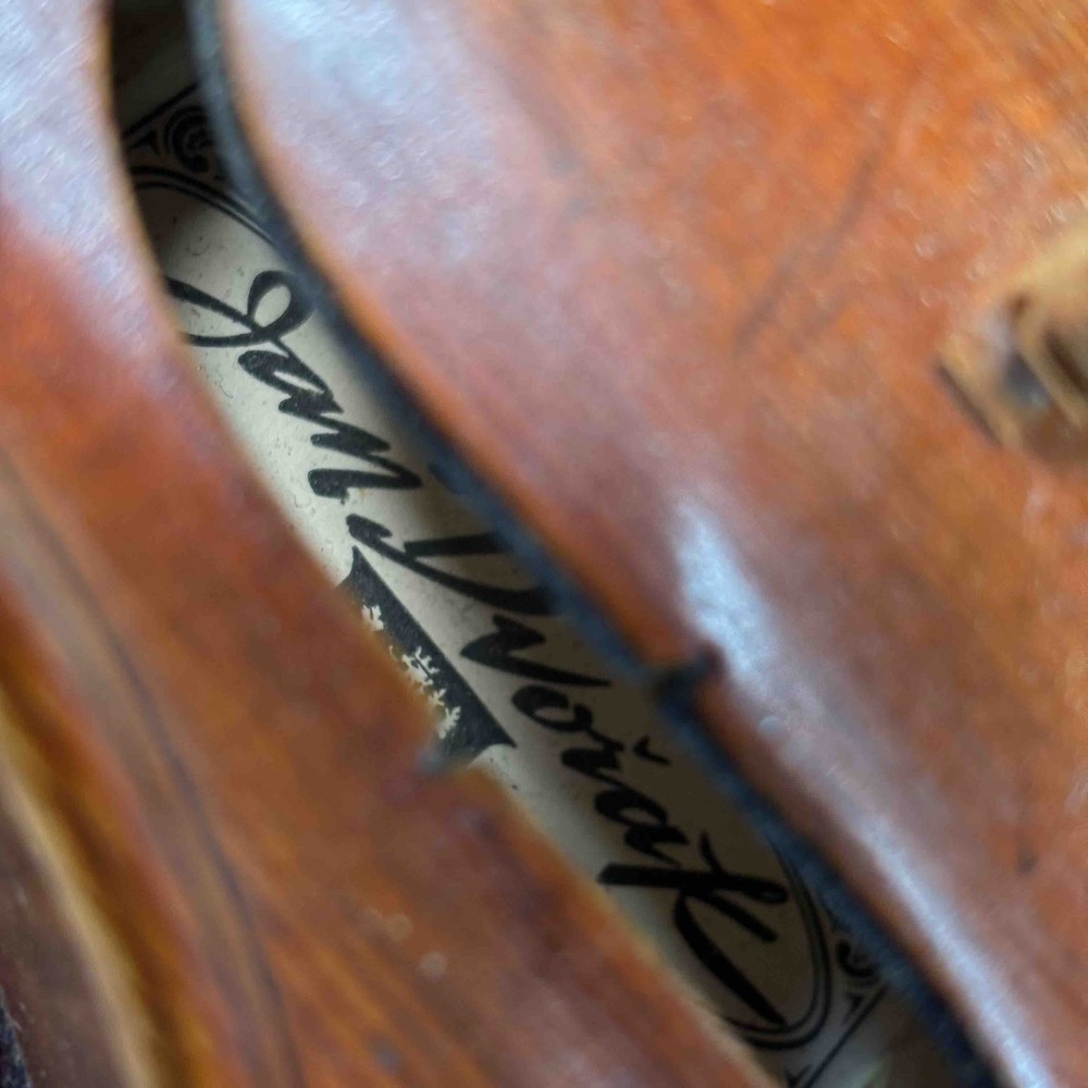 Jan Dvorak 34F Brown 4-String Acoustic Violin 1003