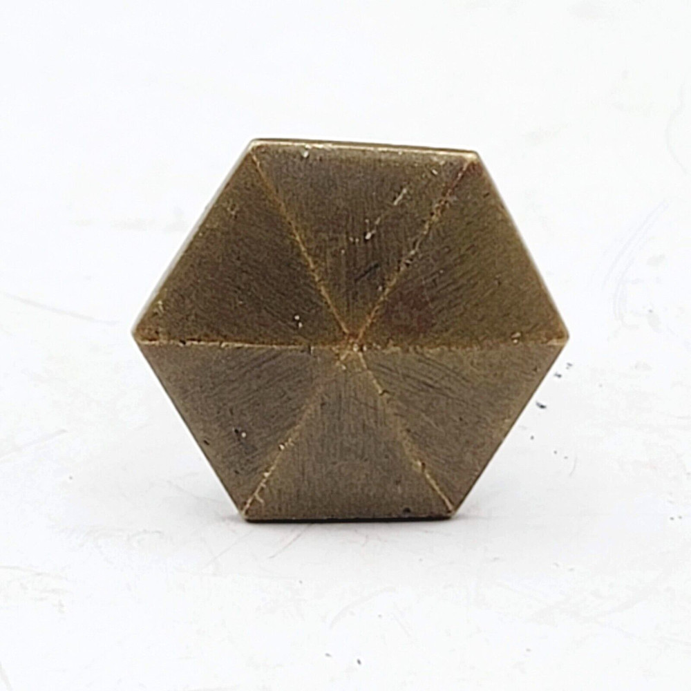 Vintage Drawer Pull Brass Salvage Hardware 1 1/8" SINGLE ONLY