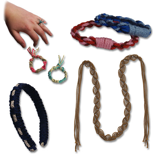 Macrame Basics: how-to instructions for Jewelry and Accessories