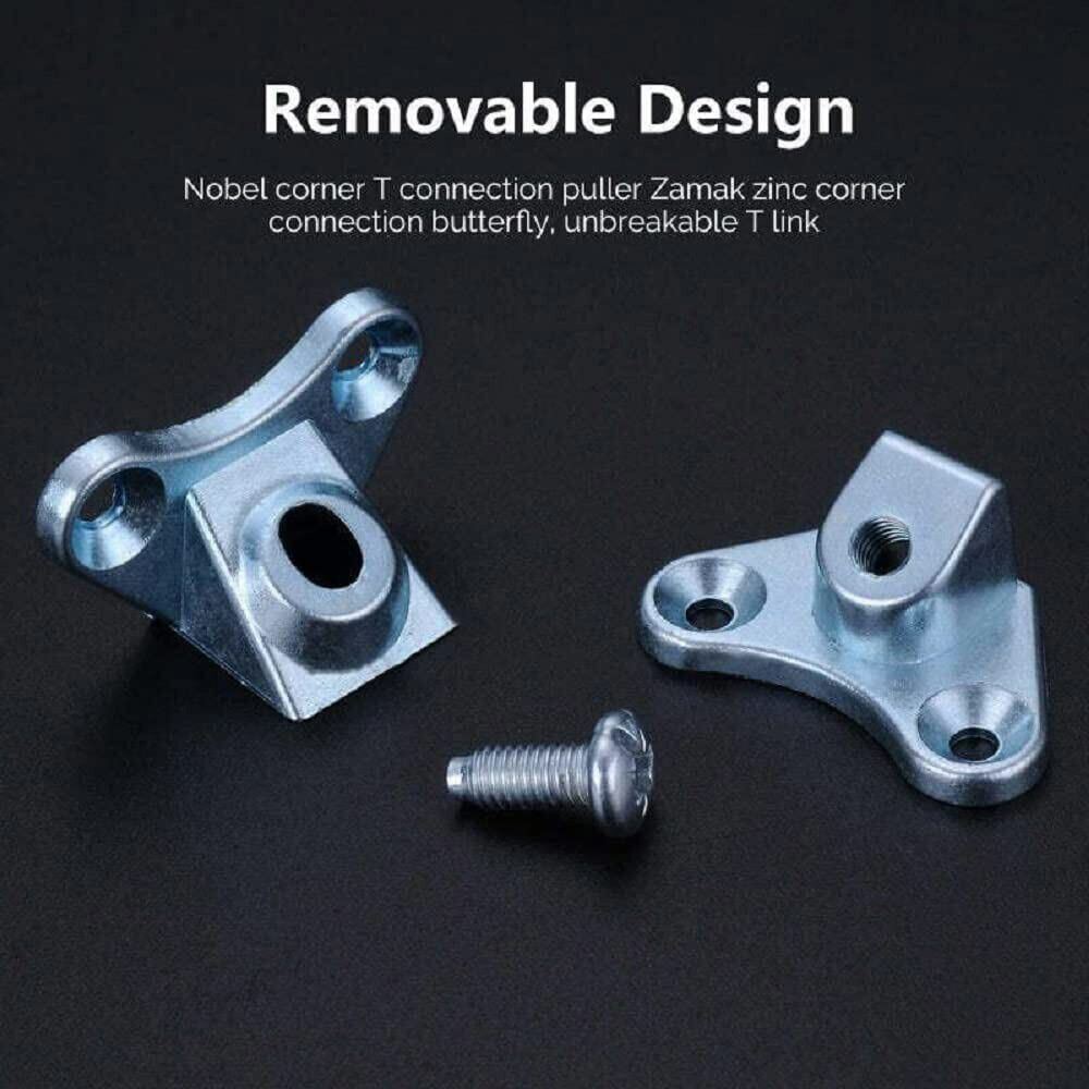 Butterfly Corner Brace L Shape Bracket Removable Corner Code Support Connector