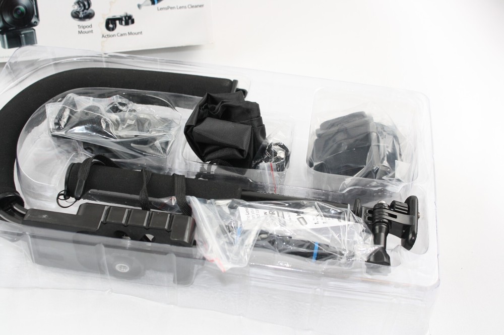 Sunpak Action Camera Accessory Kit Works with GoPro, Nikon & Sony