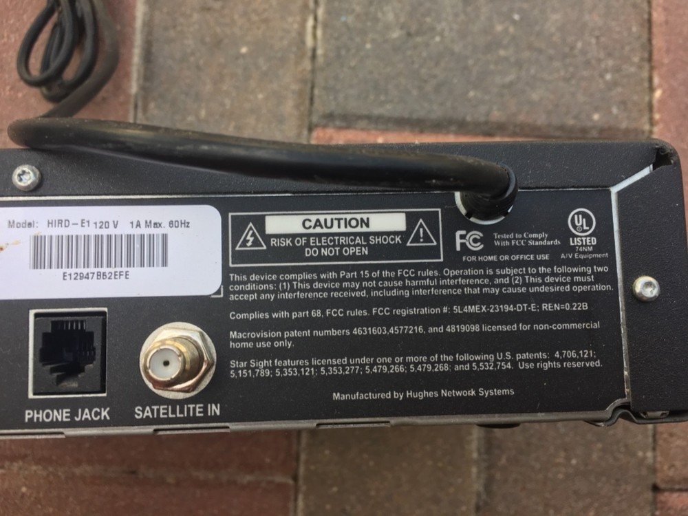 Hughes Network Systems Silver Edition Direct TV Plus Digital Satellite Receiver