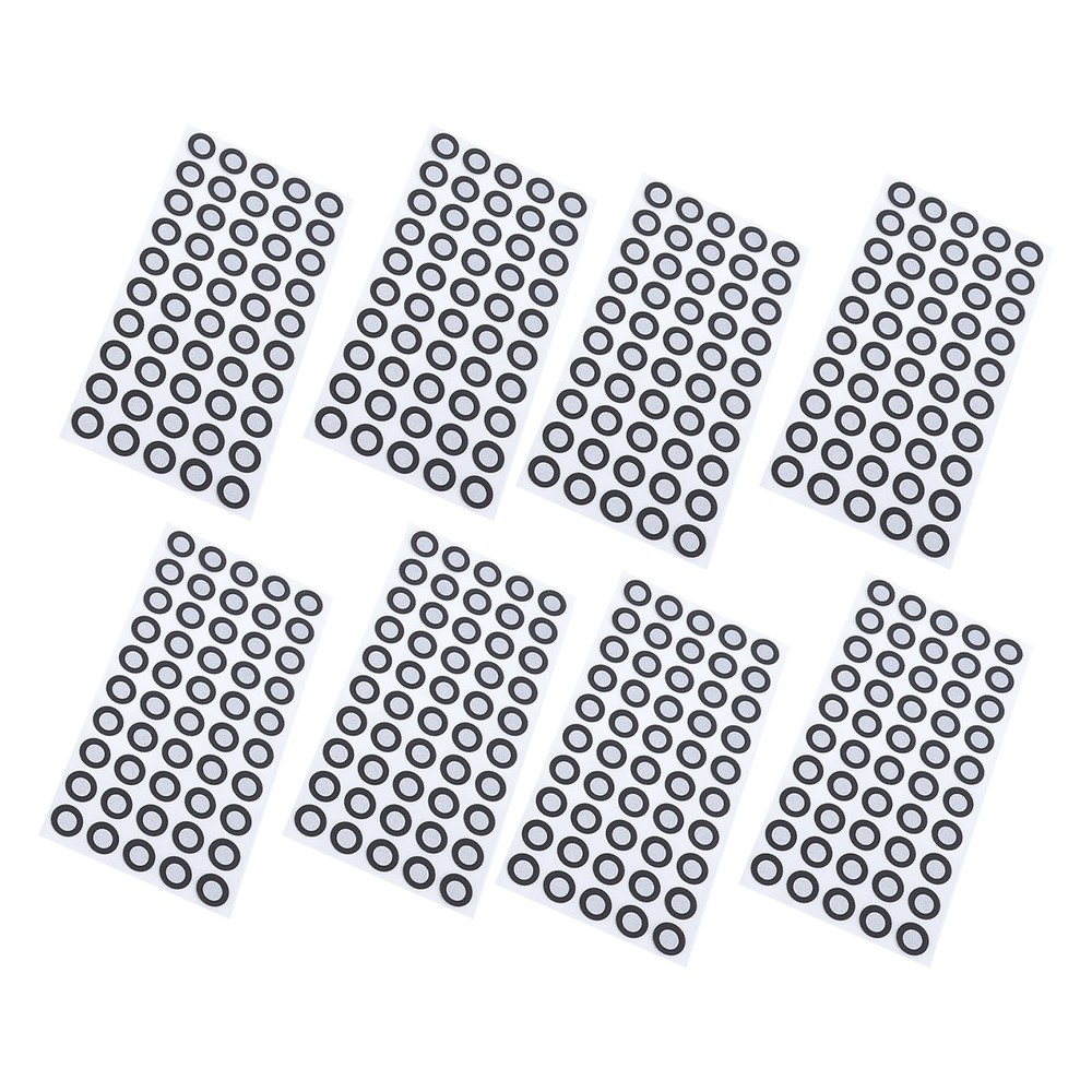 500 Pcs 3D Scanning Marker 6mm ID 10mm OD Reference Point Diffuse Reflection