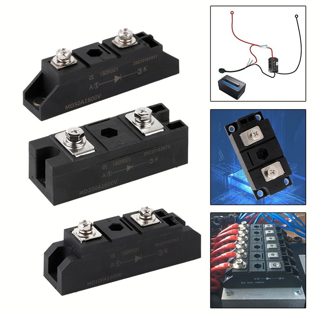 Anti-reverse Charging Diode MD50A/MD100A/MD200A1600V Anti-reverse Diode Module