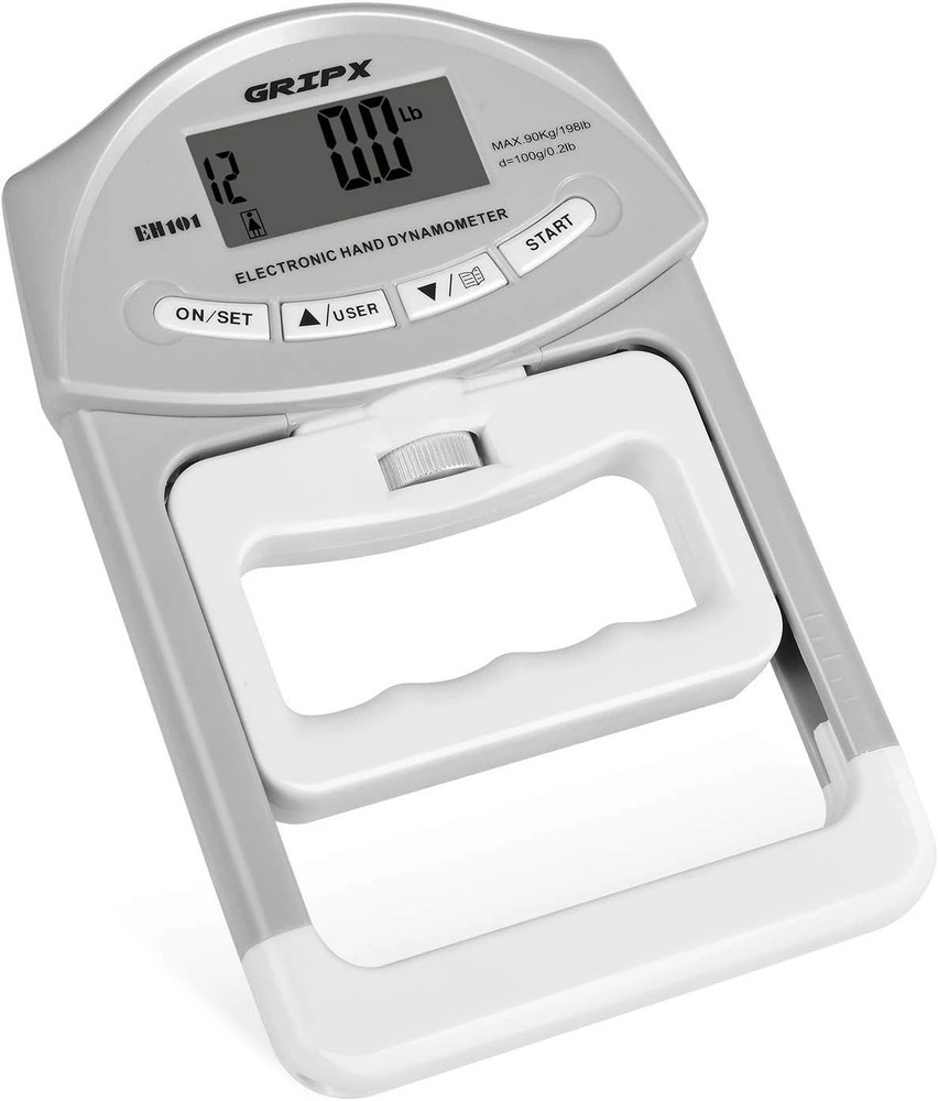 Digital Hand Dynamometer Grip Strength Measurement Meter Auto Capturing Elect...