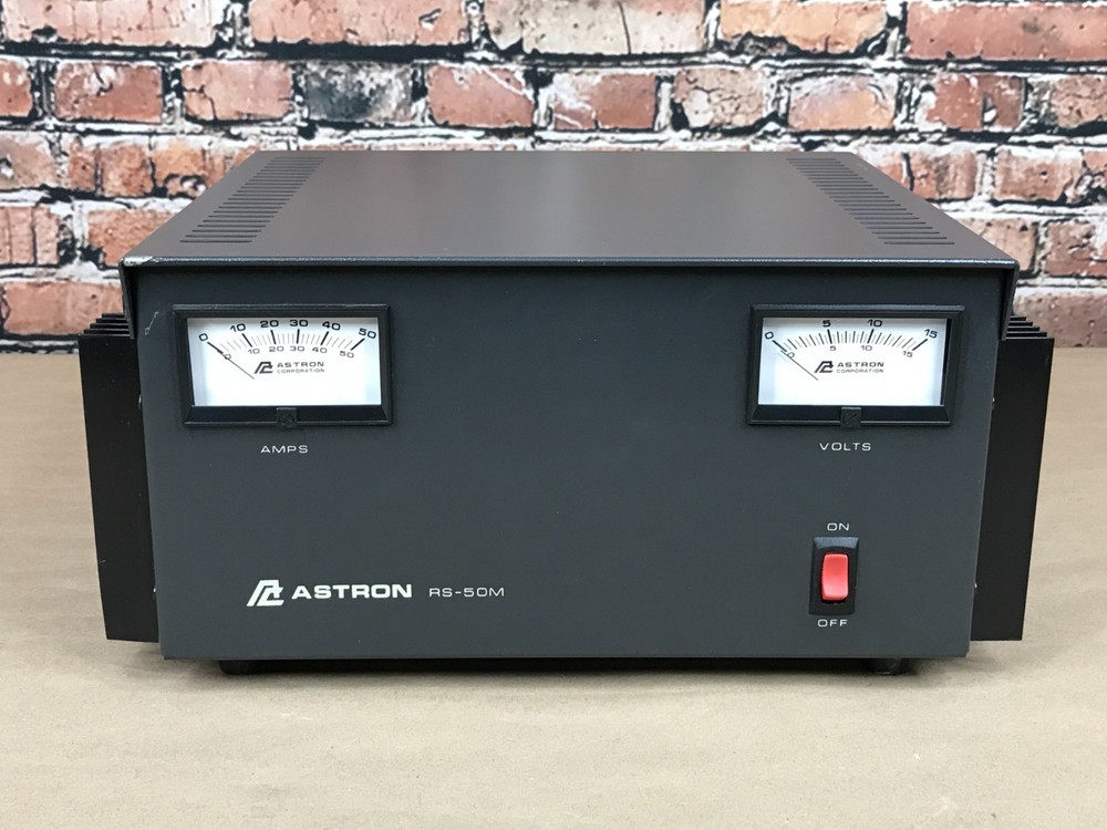Astron RS50M 13.8V Power Supply - Black