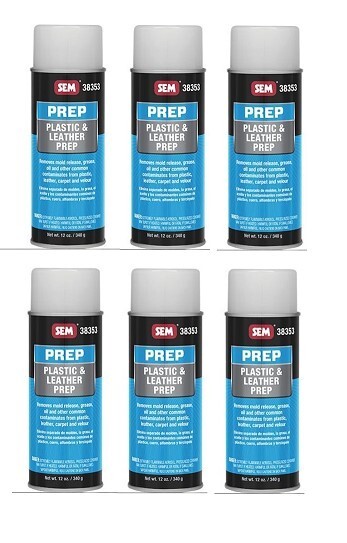 Plastic & Leather Prep SEM-38353 (6 Pack)