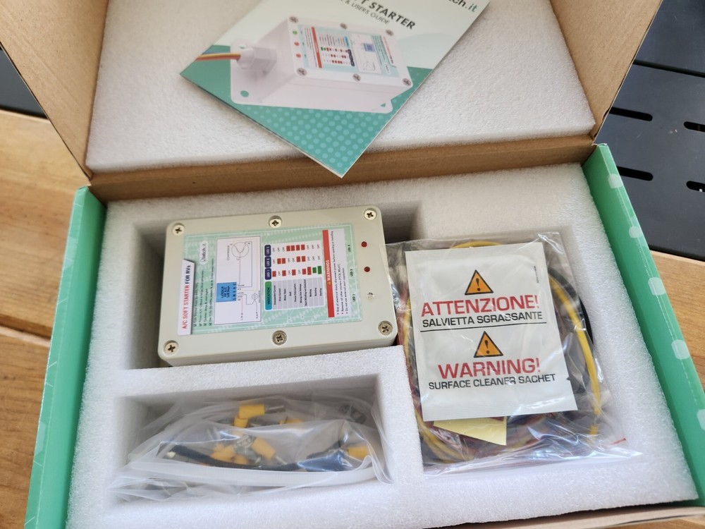 Latch. It RV A/C Soft Starter, Prolong Air Conditioner, Open Box