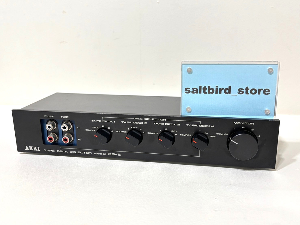 AKAI DS-5 Tape Deck Selector 4-Deck Control From Japan