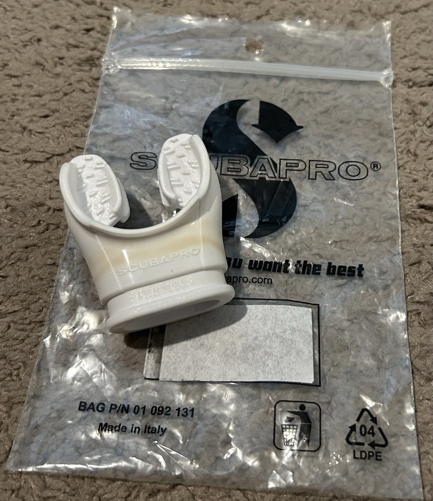 Scubapro mouthpiece