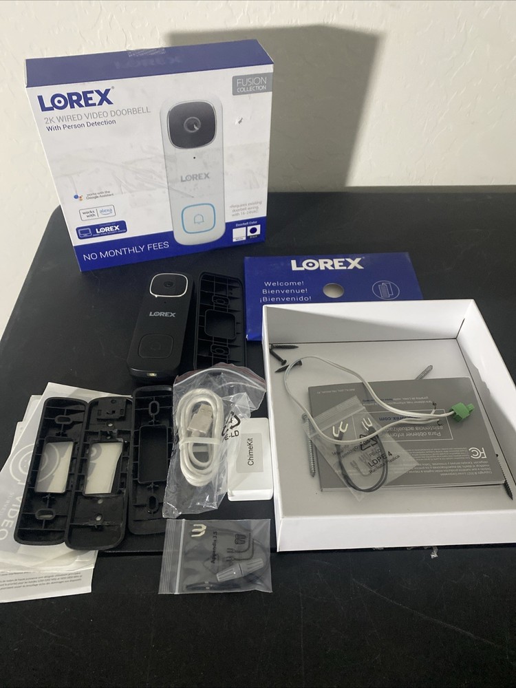 Lorex Doorbell (Black) + Mount B451AJ-Z Pre Owned