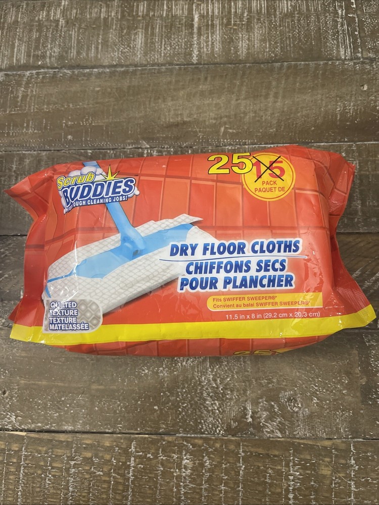 Scrub Buddies Dry Floor Cloths
