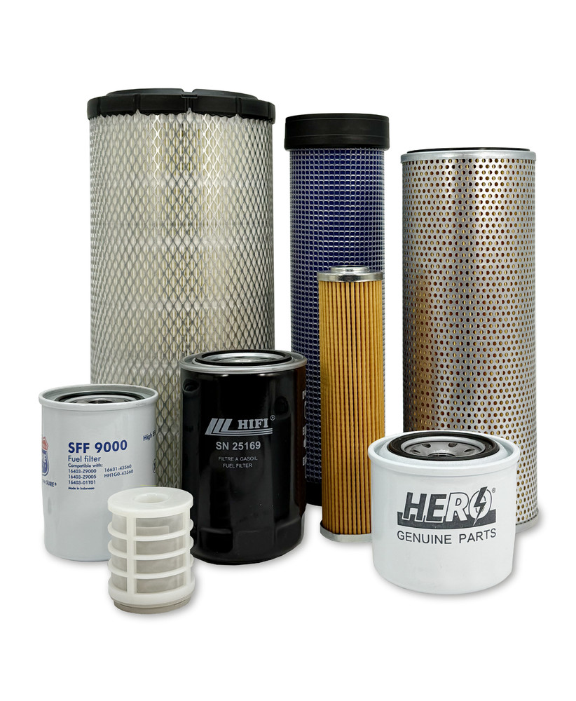 HERO® Maintenance Filter Kit For Takeuchi TL12V2 Track Loader