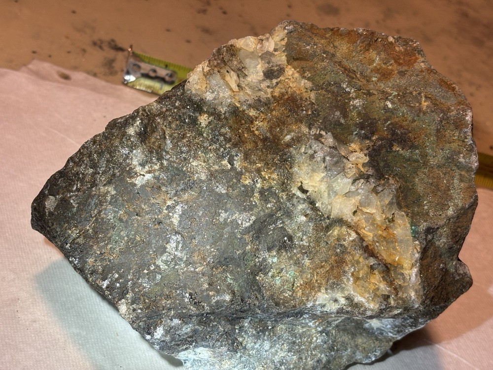 Rich High Grade Gold Silver Copper Ore Specimen