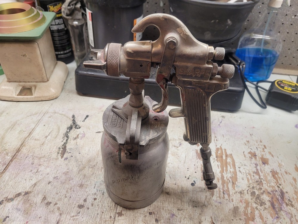 Vintage Sharpe Model 75 Paint Spray Gun