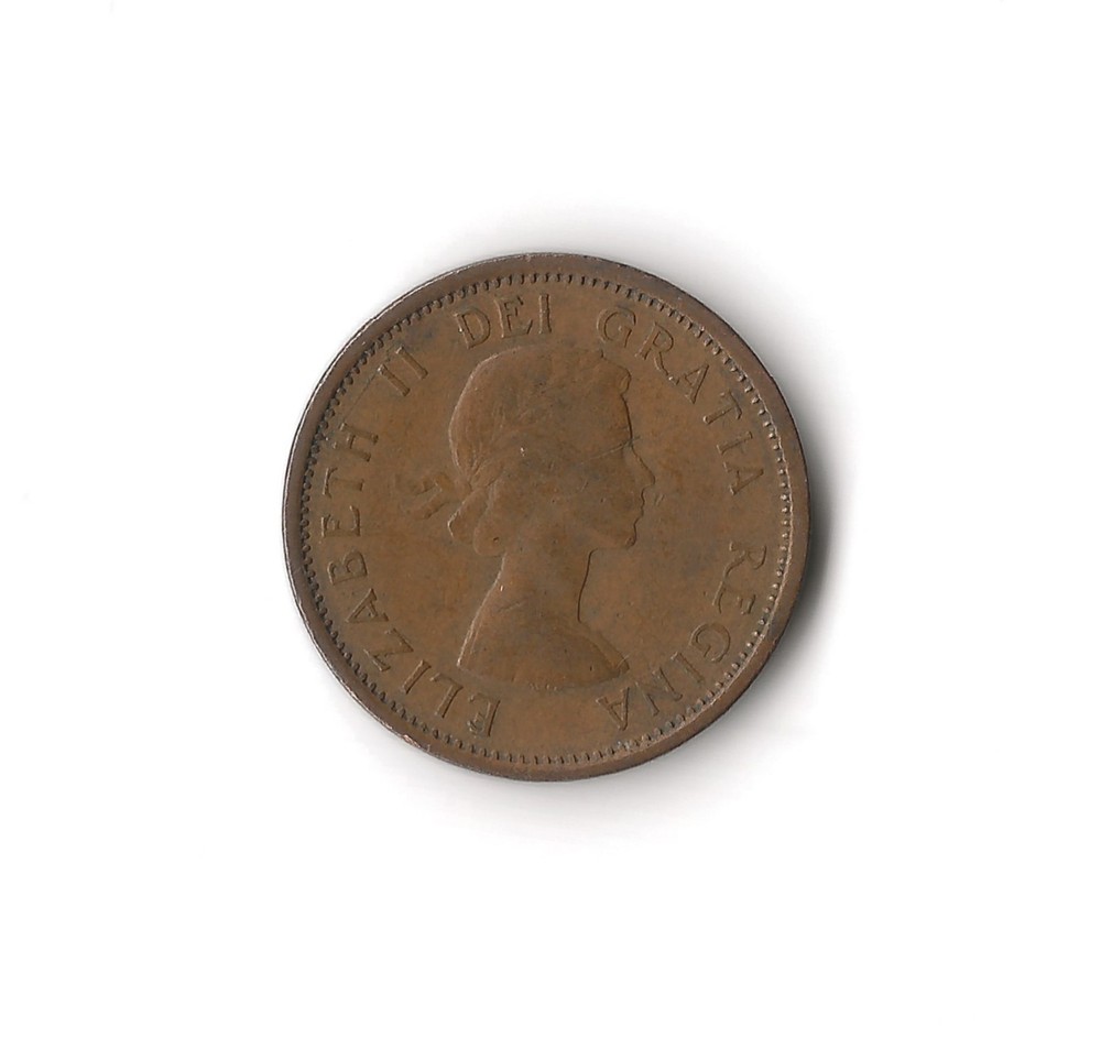 1959 Canada - 1 Cent - 911 - Bronze - 3.2g