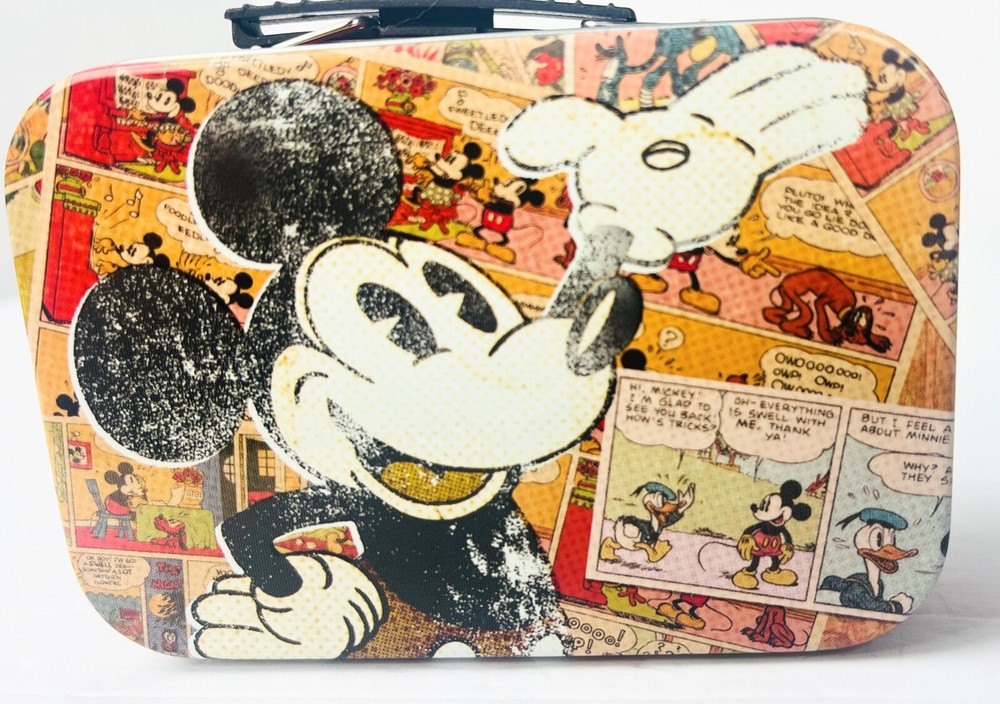 Disney Mickey Mouse Collectible Mini Tin With Handle