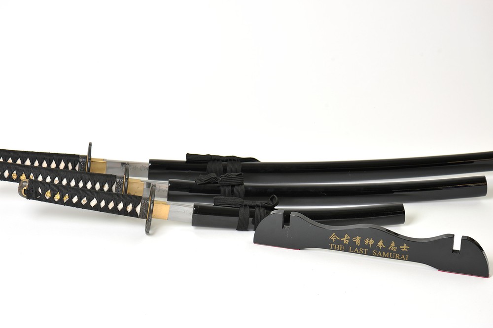 Set of 3 swords The last samurai