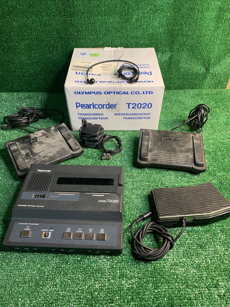 olympus pearlcorder t2020 Transcriber