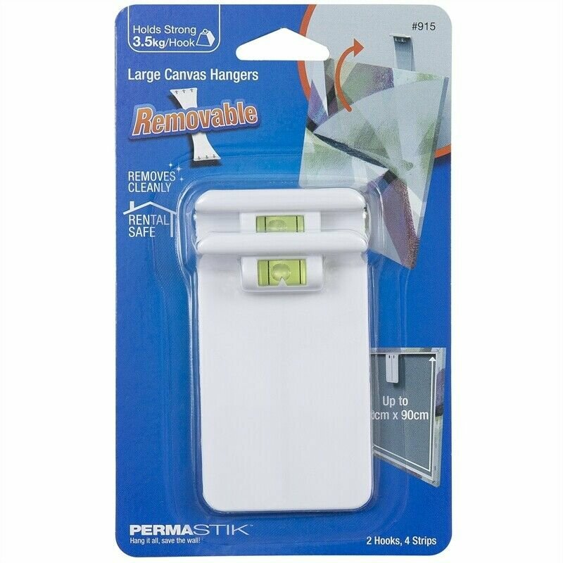 Permastik Large Canvas Hangers - 2 Pack - 915