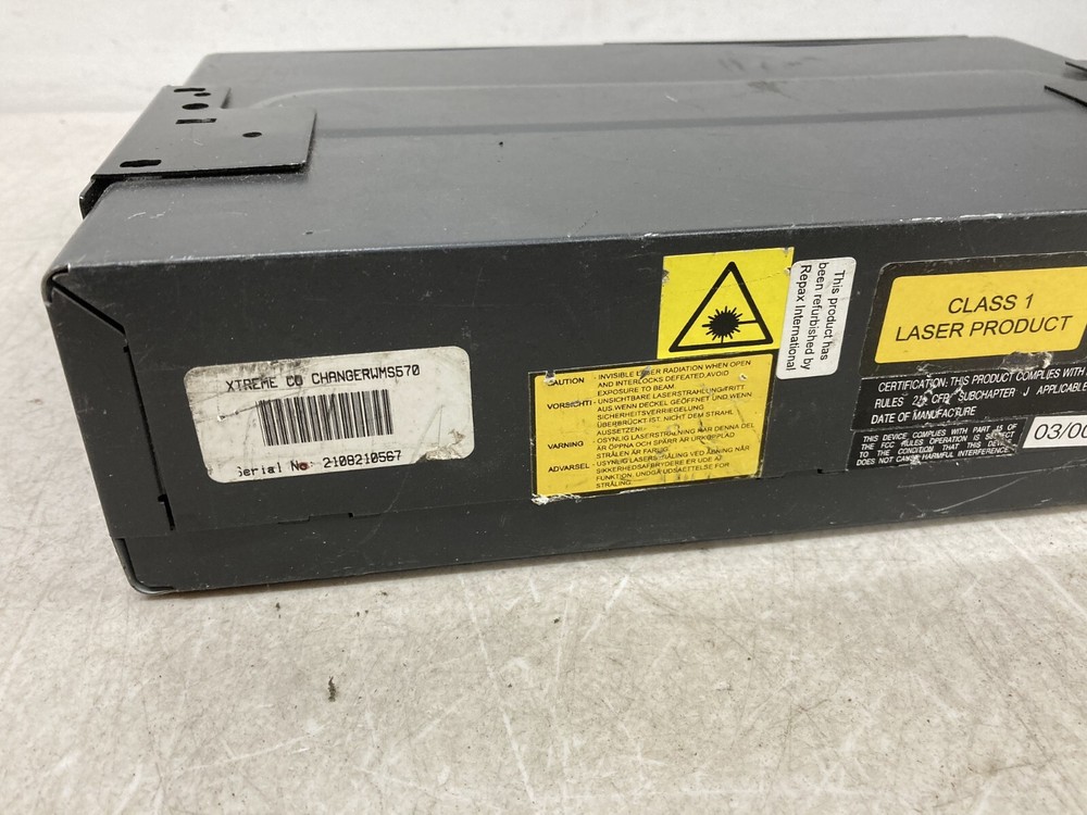 Xtreme Sound WMS570 Disc CD Changer With Magazine