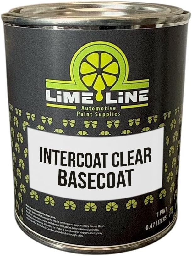 LiME LiNE Automotive Intercoat Clear Basecoat Paint - 1 Pint