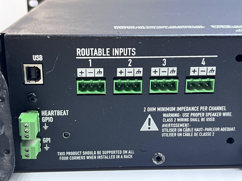 QSC CXD4.2 Processing Amplifier (For Parts)