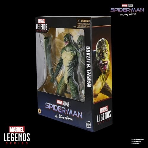 Marvel Legends Series Lizard, 6 inches (scale), 8.8 (height), Green