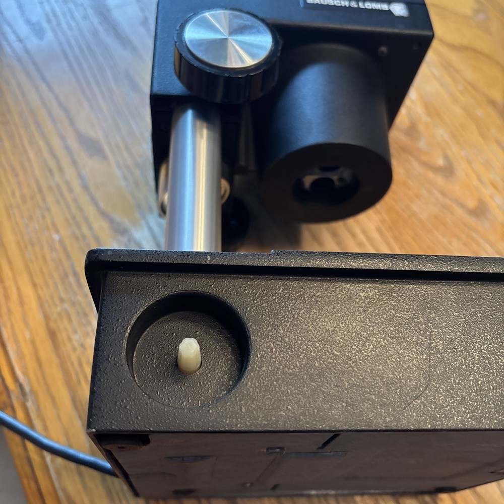 Bausch and Lomb Stereoscope Microscope Head and base