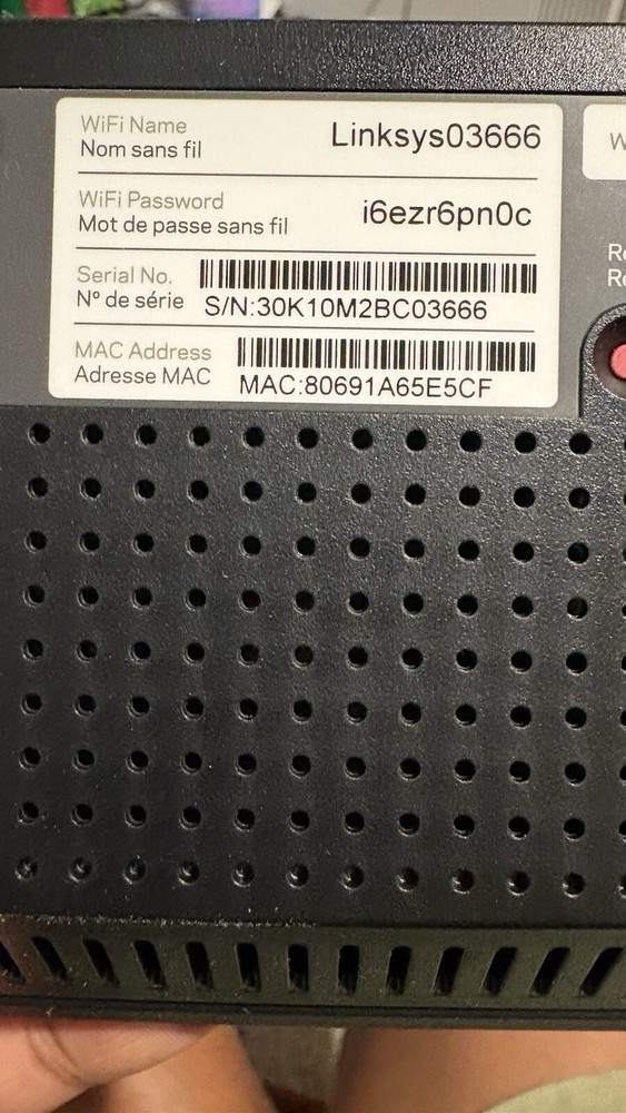 Linksys E5350 Router (Lightly Used)